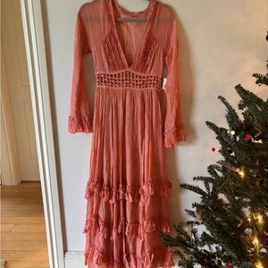 Free People Seraphina Maxi Dress Gown